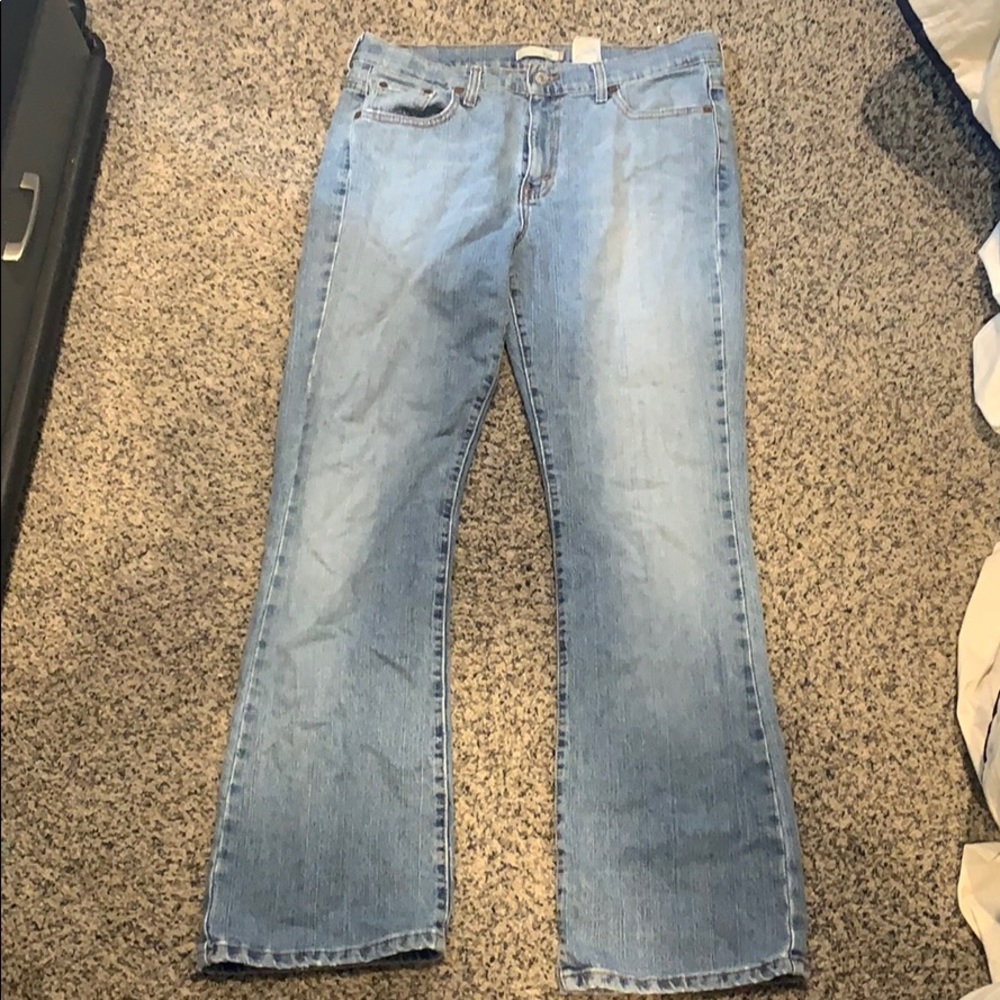 Levies boot cut jeans